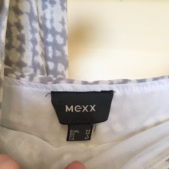 Mexx Halter Tie Chiffon Midi - Picture 3 of 4